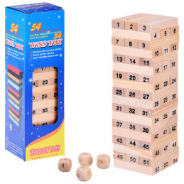 JENGA-Wackelturm aus Holz...