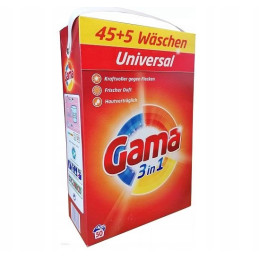 Gama 50 Wäschen 3kg...