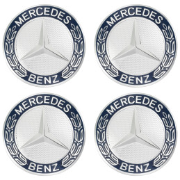 Abdeckkappen MERCEDES 74 mm...