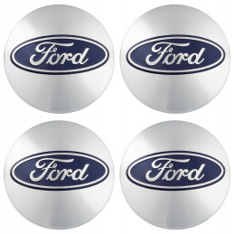 FORD Endkappen 54 mm Silber...