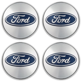 FORD Endkappen 60 mm Silber...