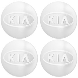 Abdeckkappen KIA 58 mm silber