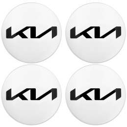 Abdeckkappen KIA 58 mm silber