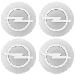 Abdeckkappen OPEL 59 mm Silber