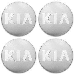 Silberne Kia-Embleme 58 mm...