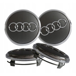 Audi-Plaketten 78 mm Satz...