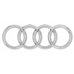 AUDI Logo-Plakette 27x9,5...