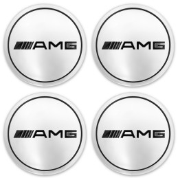 Silberne Mercedes AMG 75 mm...