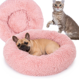 Rosa Bequemer Plüsch Shaggy...