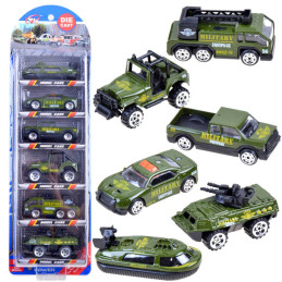 Metallwagen Set MILITARY 6...